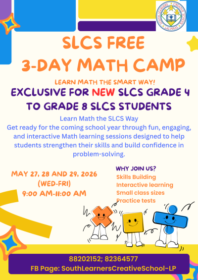 3-Day Math Camp